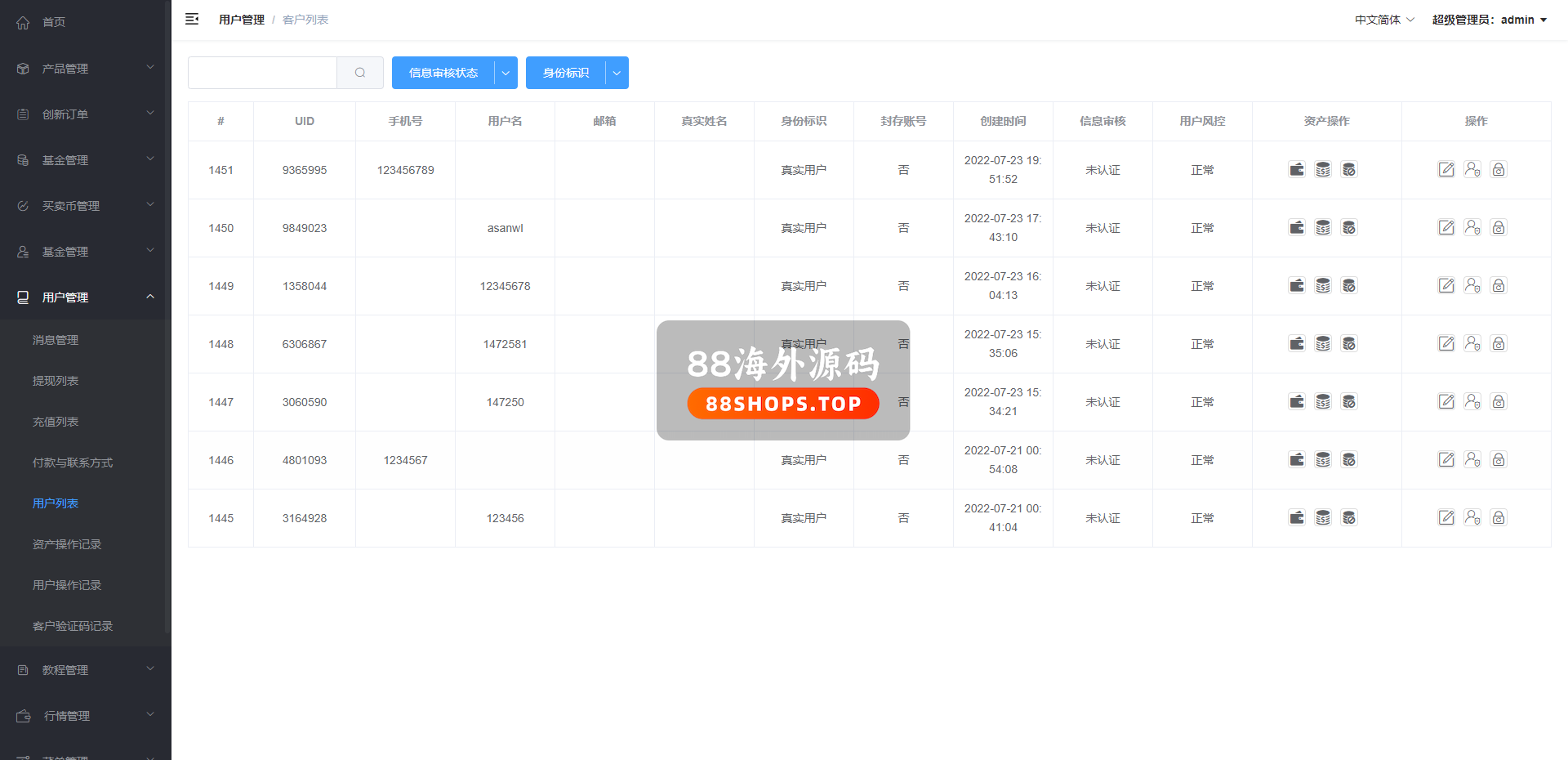 新版微交易微盘系统/外汇期货贵金属虚拟币微盘源码551-17