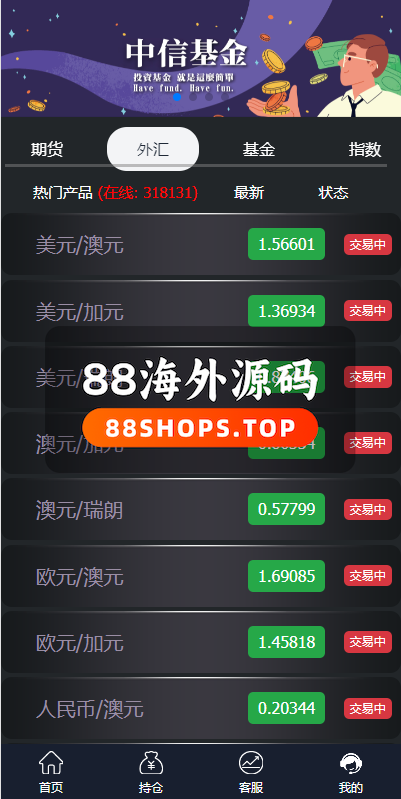 二开微盘系统/外汇/期货/基金/指数/微交易系统628-3