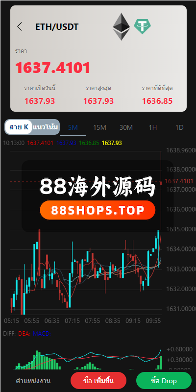 泰语微盘系统/虚拟币微交易系统/伪交易所系统637-3