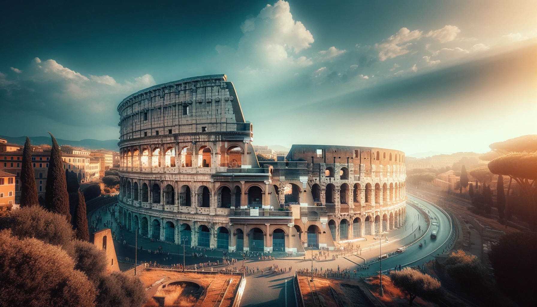 Colosseum in Rome VoksPilot free AI audio guides