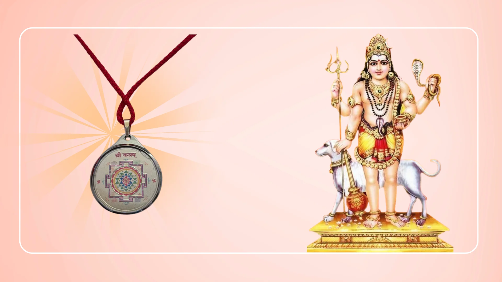 Energized Sri yantra pendent with Mata Mahalaxmi