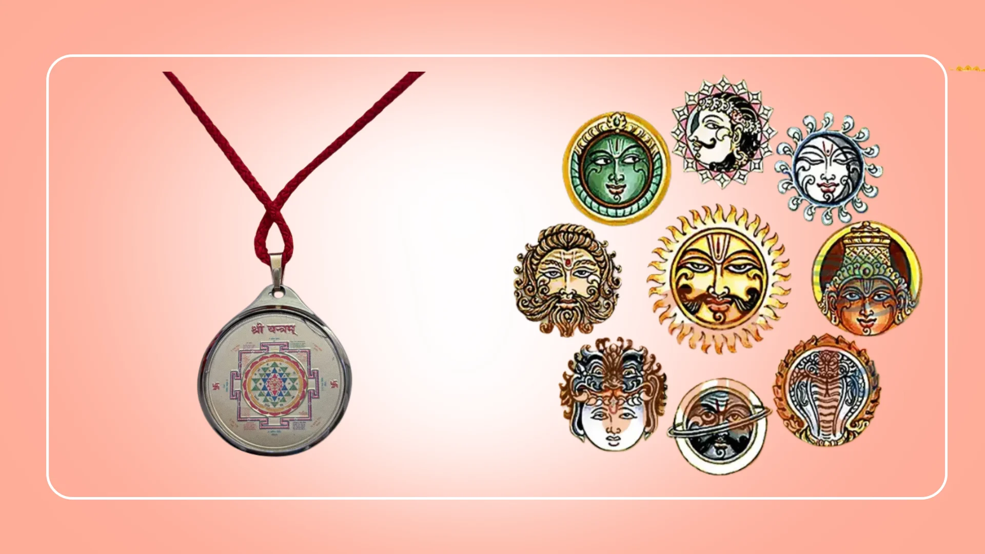 Energized Sri yantra pendent with Mata Mahalaxmi