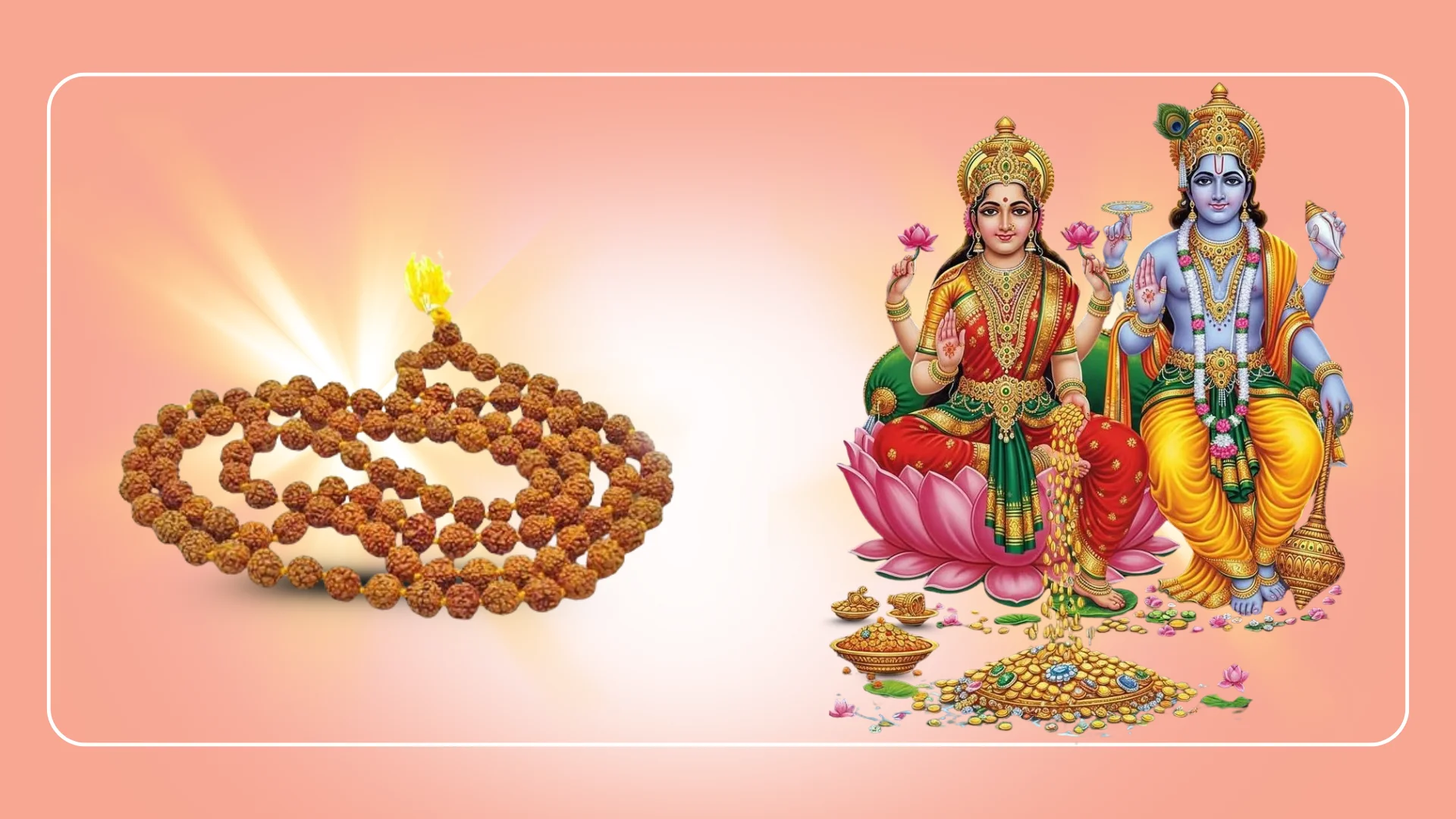 Abhimantrit Panchamukhi Rudraksh Mala