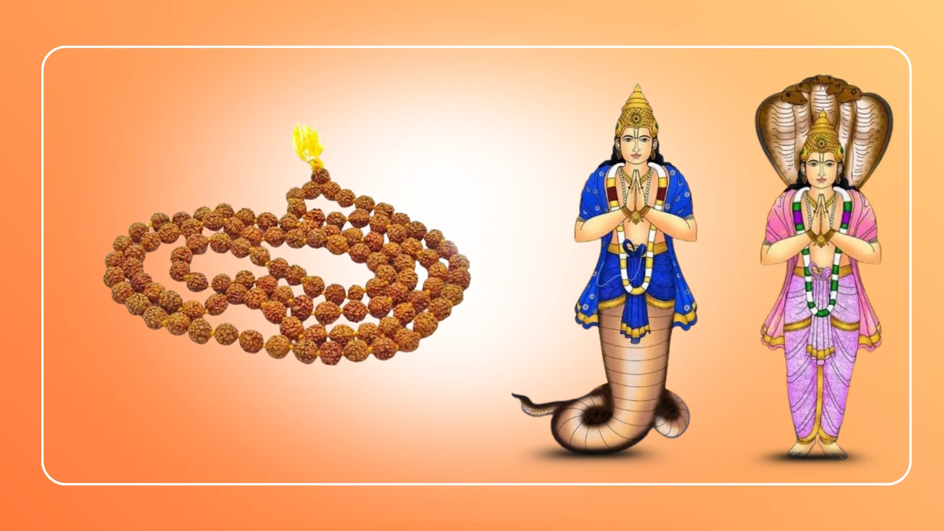 Abhimantrit Panchamukhi Rudraksh Mala