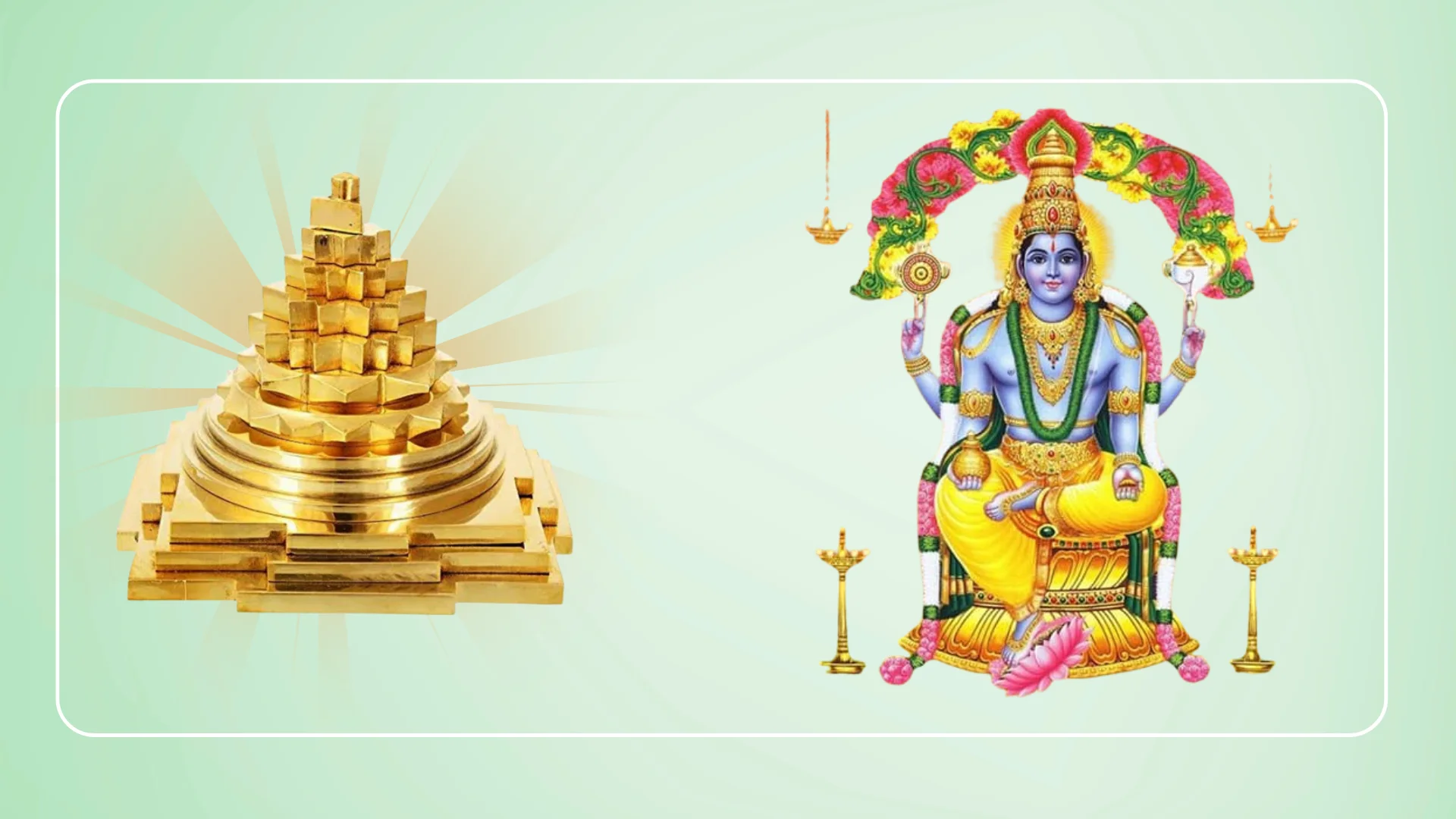 Abhimantrit (Energized) Meru Sri Yantra