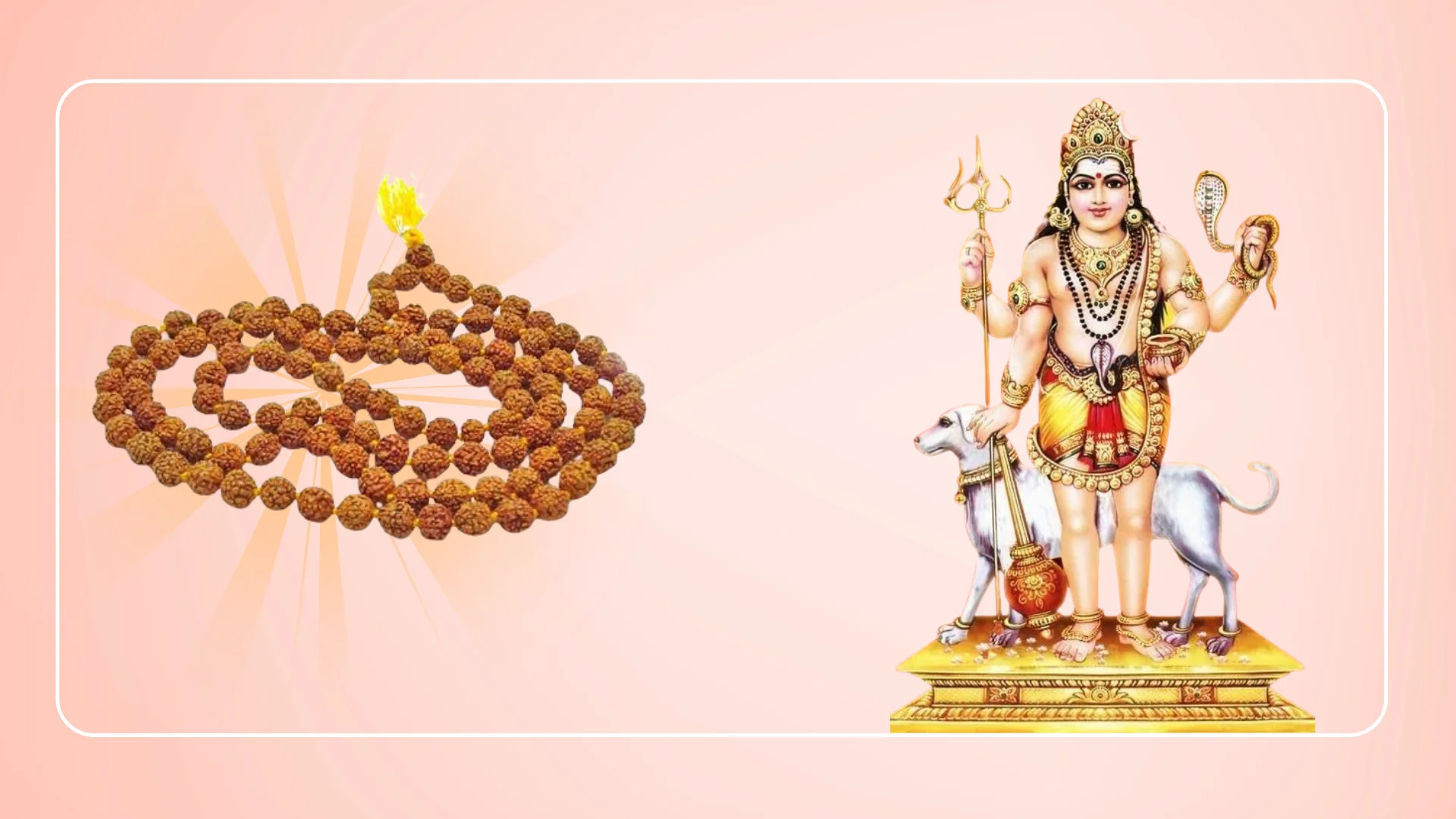 Abhimantrit Panchamukhi Rudraksh Mala