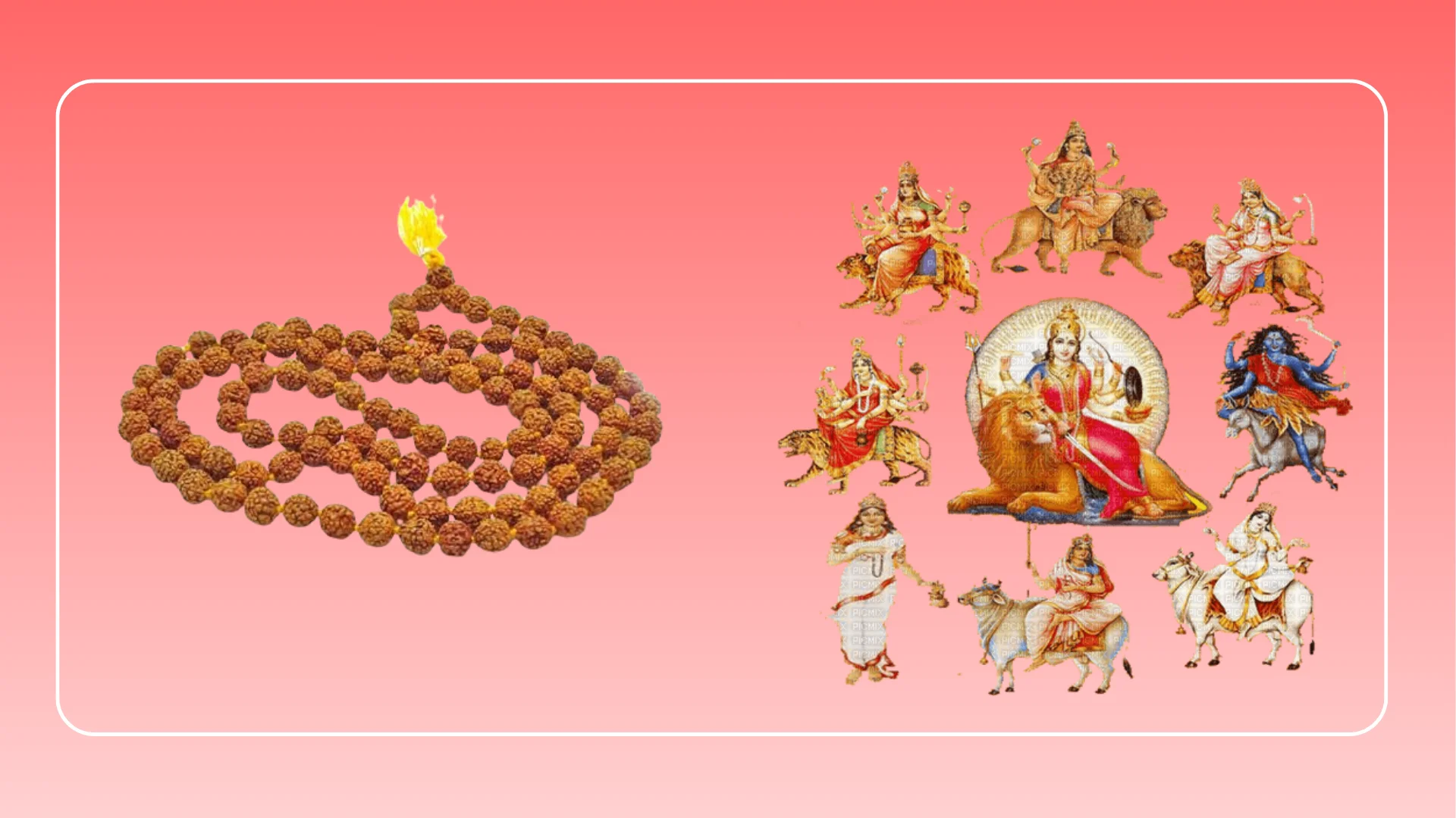 Abhimantrit Panchamukhi Rudraksh Mala