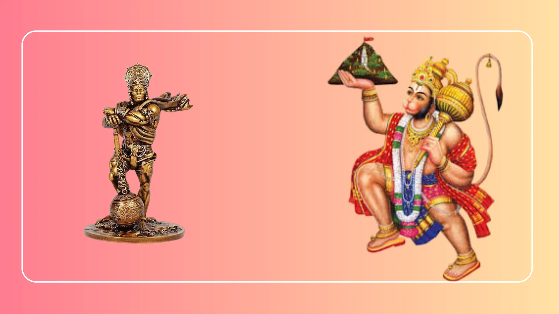 Siddh Bahubali Hanuman Idol