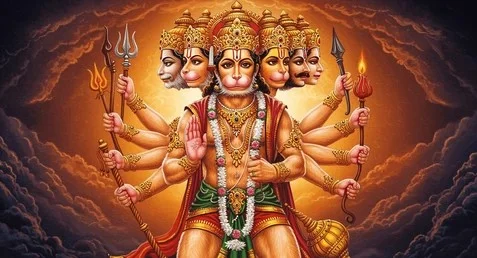 Mangalvaar Special: Shri Ram Suraksha Stotra and Sankatmochan Hanuman Kavach Yagya invokes divine protection, removes fear and obstacles, strengthens courage, and brings peace and victory in daily life.