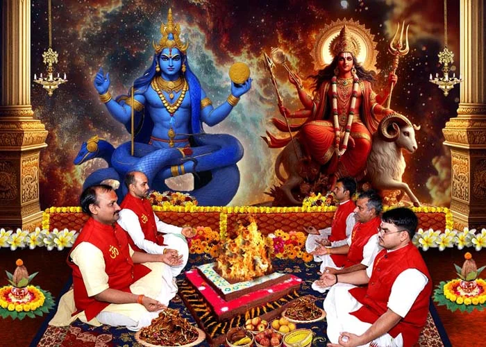 Shukla Ashtami Special: Mars (Mangal) Mahadasha/Antardasha Shanti Puja — 5,100 Jaap and Mangal Havan helps pacify Manglik/Mars afflictions, reduce conflicts and accidents, and bless you with courage, protection, and steady progress.