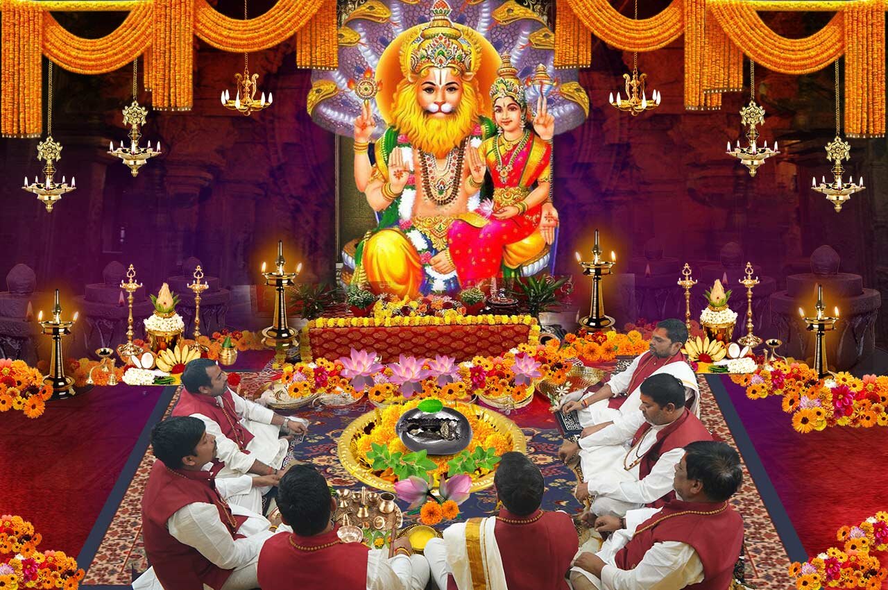 Vijaya Ekadashi Special: Shri Lakshmi-Narsimha Kripa Puja & Maha Homa blesses you with powerful protection, removal of fear and obstacles, and the grace of prosperity, stability, and harmony in family and work.