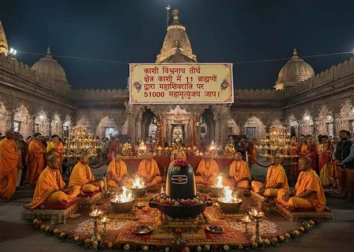 Maha Shivratri Special: 51,000 Mahamrityunjay Jaap by 11 Pandit on Maha Shivratri invokes Lord Shiva’s strongest protection—removing fear, health obstacles, and negative energies while blessing long life, inner peace, and victory over crises.