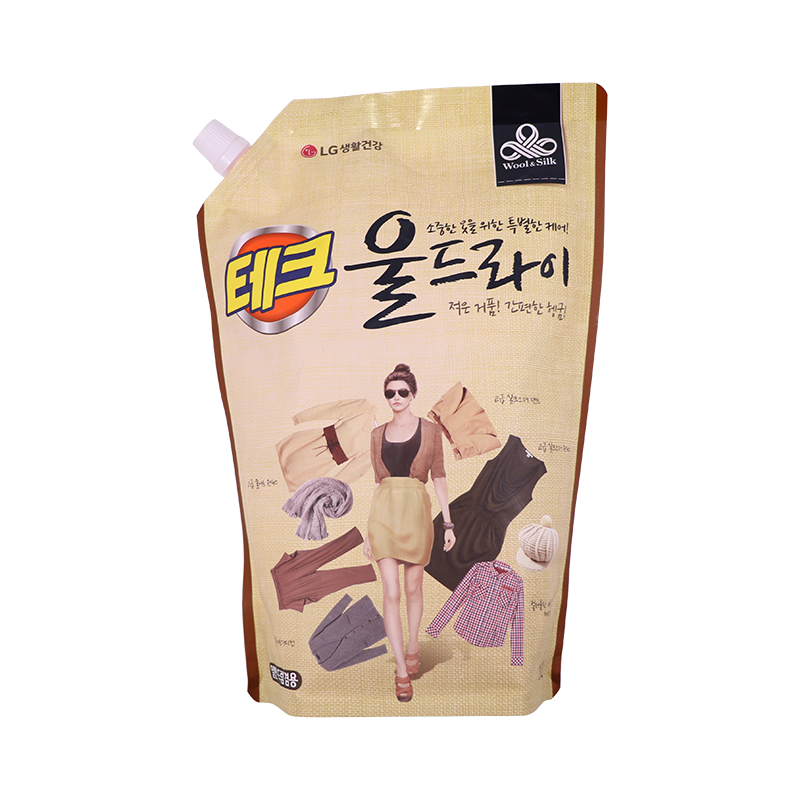 Импортный из Кореи стиральный жидкий порошок LG TaeKoo мягкая очистка, легкое полоскание для шелка и шерсти, домашняя упаковка с низкой пеной