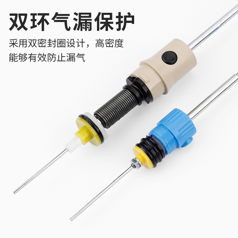 Сильный вакуумный ручной отсос припоя Luxianzi для очистки остатков припоя при пайке электропаяльником