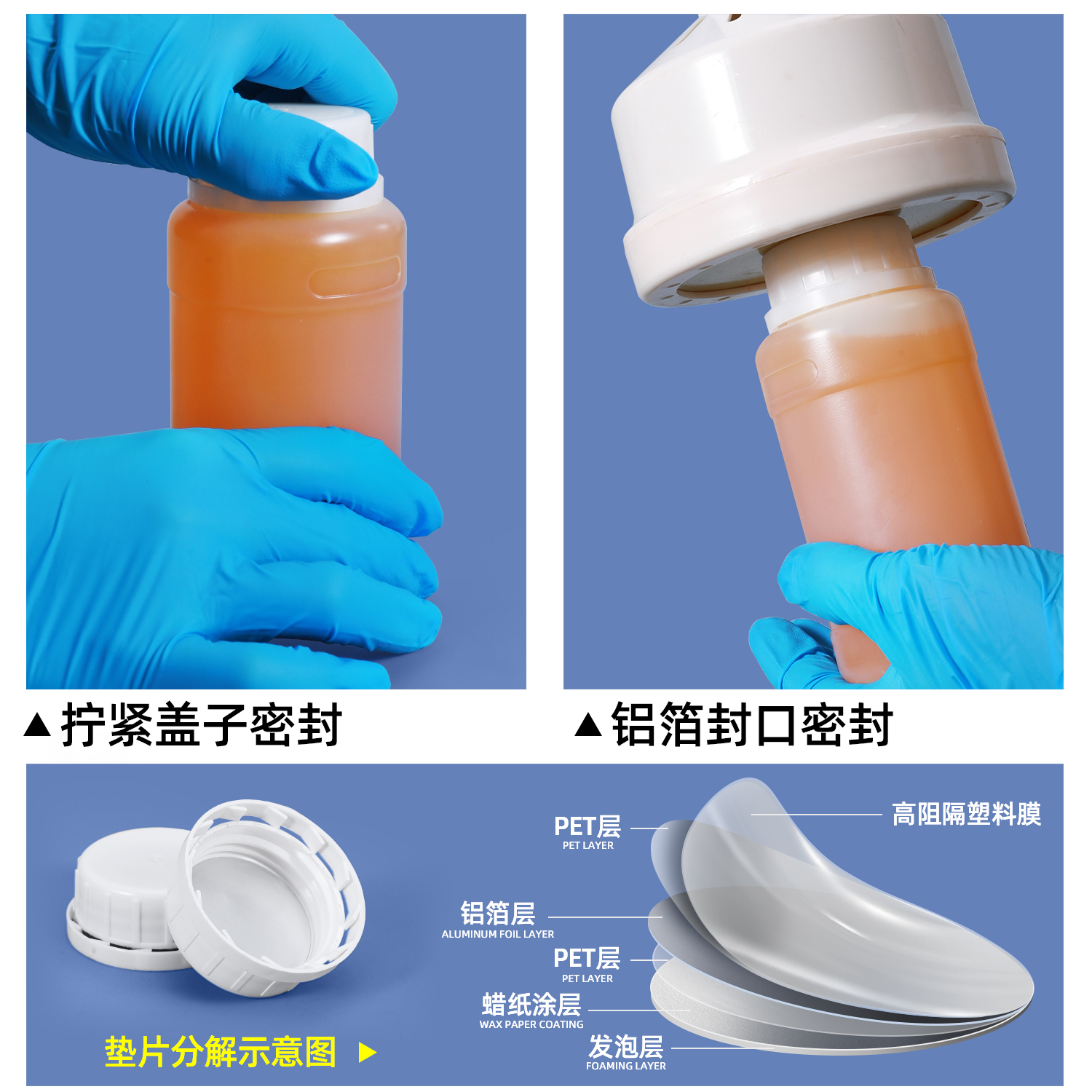 Утолщенная 500 мл пробная жидкая черная светозащитная герметичная разливная бутылка 1 л полиэтиленовая цветная пластиковая бутылка