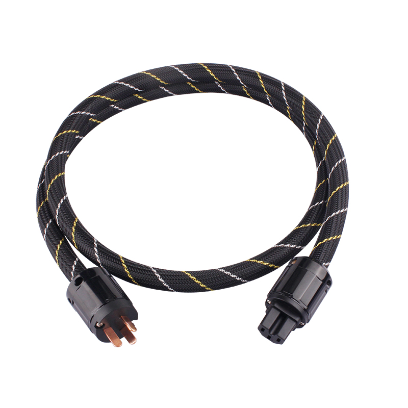 Тайвань Yangyang 400 чисто медный аудиокабель питания, стандарт США/КНР для CD-плеера, лампового усилителя и усилителя