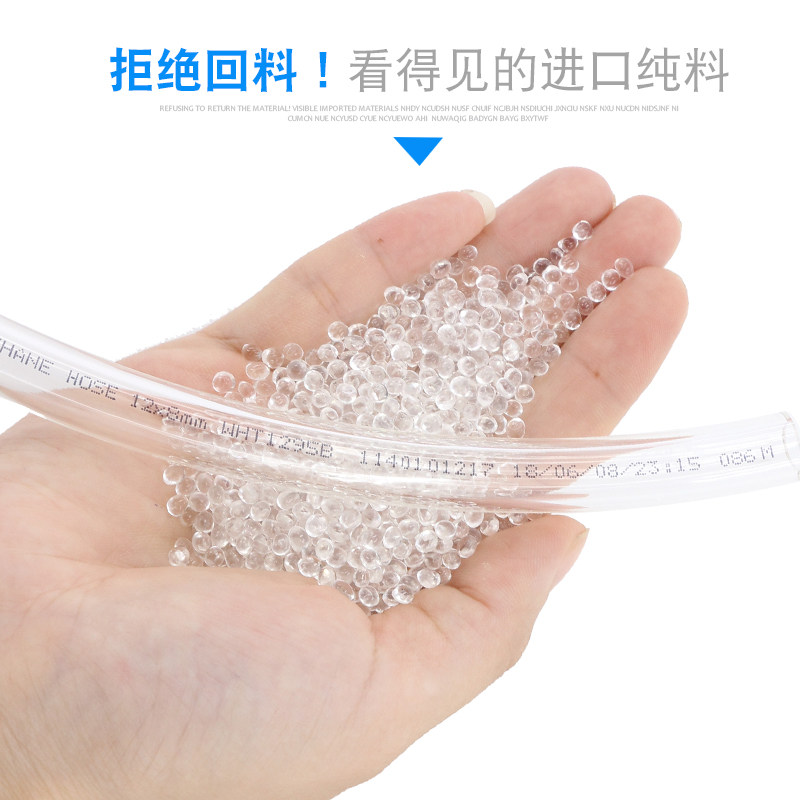 Высоконапорный PU шланг 12мм, 10мм пневматический шланг, 8мм прозрачный шланг для воздушного насоса, 6мм топливный шланг