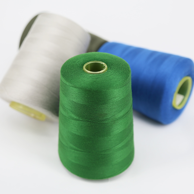 Оригинальная нить для шитья Liuqing высокой скорости 402 для квилтинга экологически чистая 8000 ярдов полиэстер для одежды