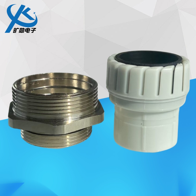 Металлический водонепроницаемый кабельный ввод M20 латунь с никелевым покрытием M25 M32 герметичный металлический водонепроницаемый ввод