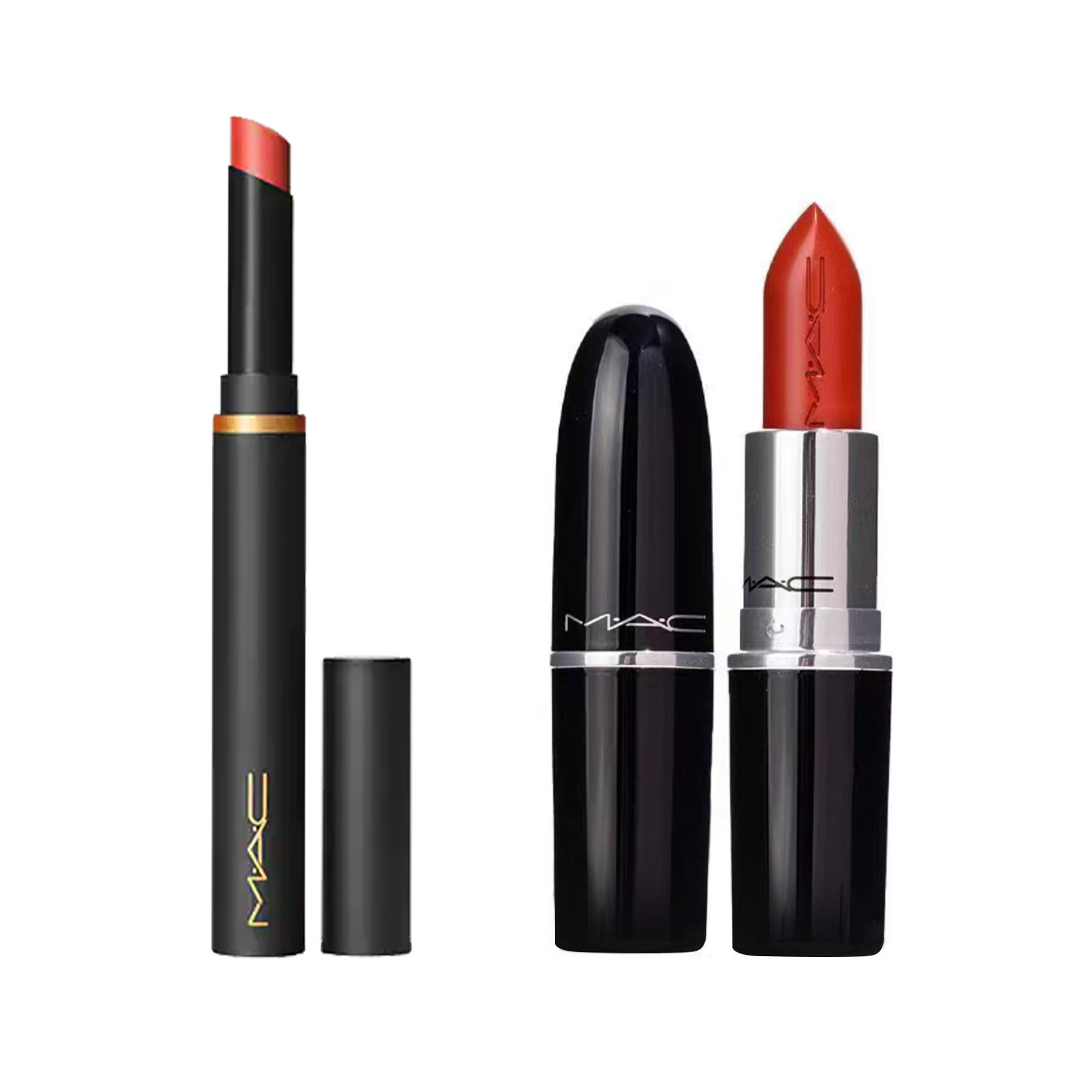 Бесплатная доставка губная помада MAC 602 Чили 316 Кровавый красный 892 тонкая трубка