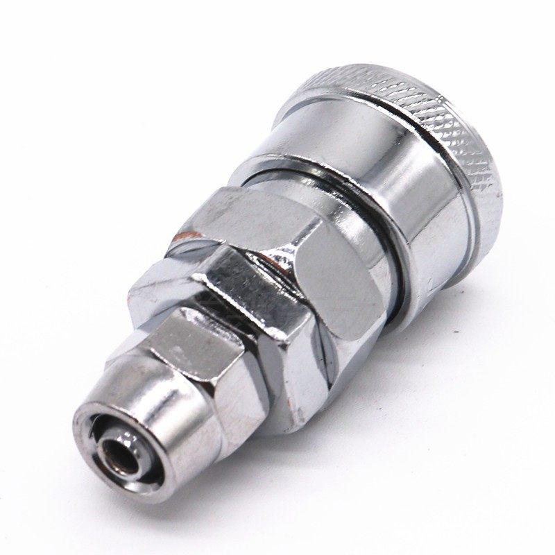 Пневматический быстросъёмный соединитель типа C SP20 женский с быстросъёмным соединением для воздушной трубки 8*5, соединитель для PU труб SP30/40