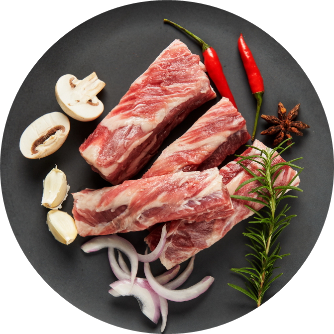 Австралийские импортные заранее нарезанные говяжьи ребра свежие замороженные грудинка для тушеной говядины и барбекю, детское свежее мясо