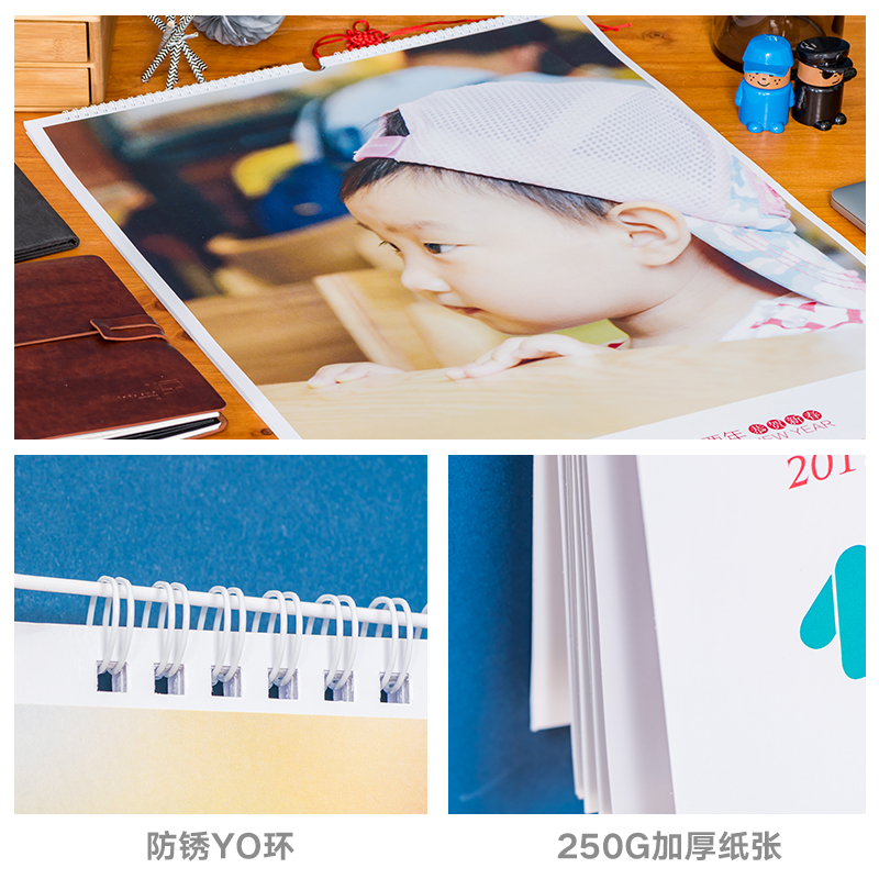 Настенный календарь 2025 года по индивидуальному заказу с фото малыша DIY для дома и рекламы