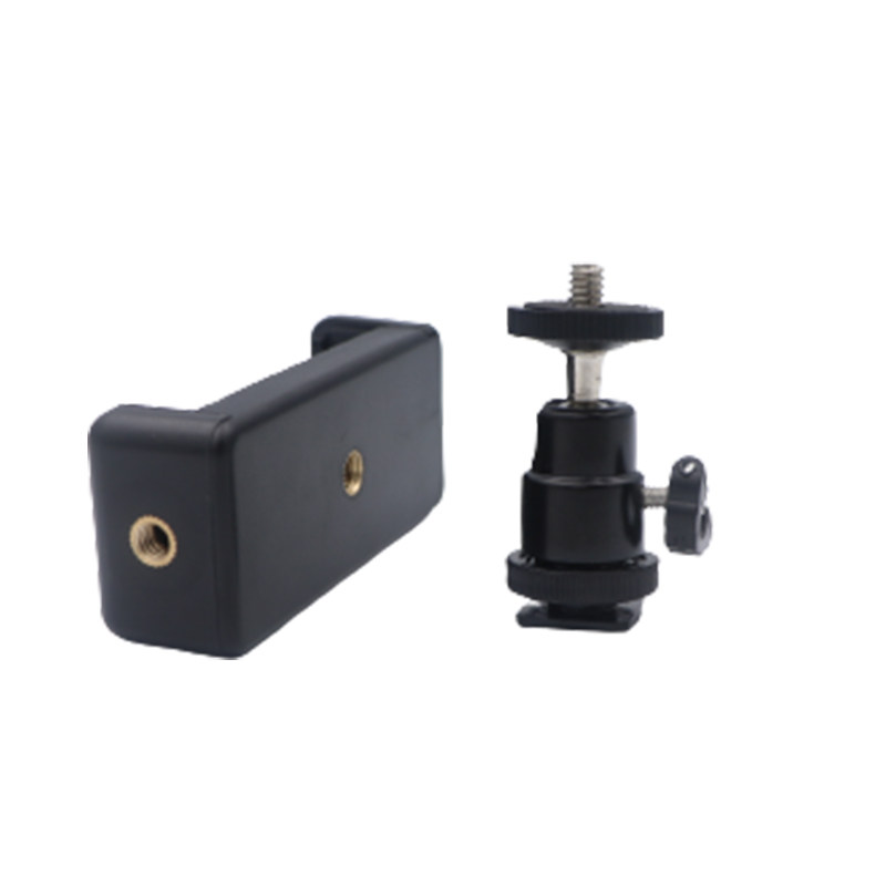 Металлический универсальный шарнирный кронштейн для горячего башмака, лампа для подсветки, студийная лампа для стриминга, держатель для телефона, адаптер расширения