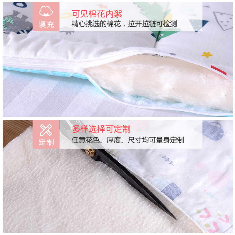 Индивидуальный детский матрас для детского сада, мат для дневного сна, детский хлопковый коврик, натуральное хлопковое одеяло на все сезоны, тонкий