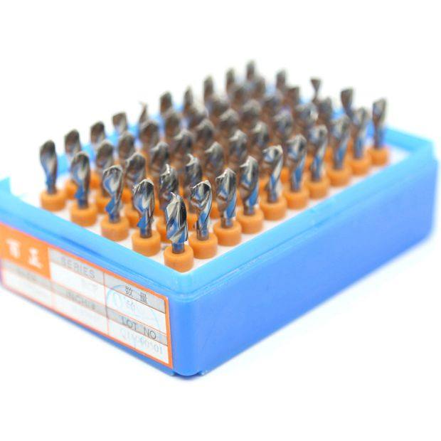 Специальная цена на б/у острые износостойкие сверла для печатных плат 0.10-1.25мм из твердых сплавов для микро-гравировки из вольфрамовой стали