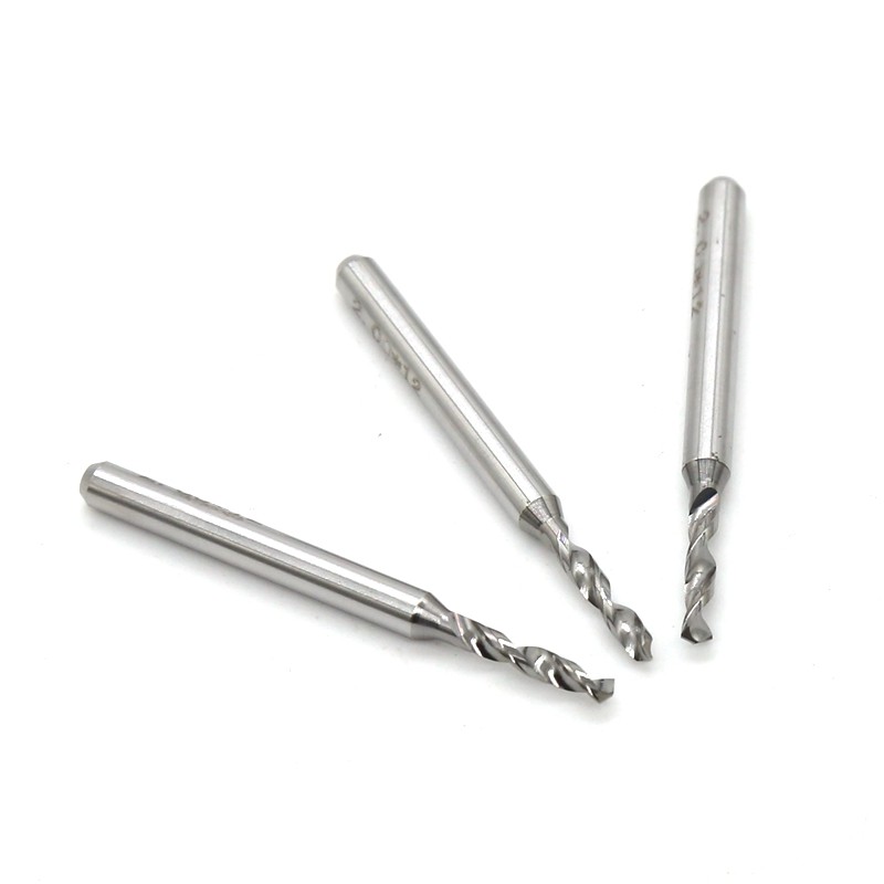 Миниатюрное режущее U-сверло из вольфрамовой стали и сплава для металла, керамики, металлургии с 3D-печатью для печатных плат PCB 0.1-1.2 мм
