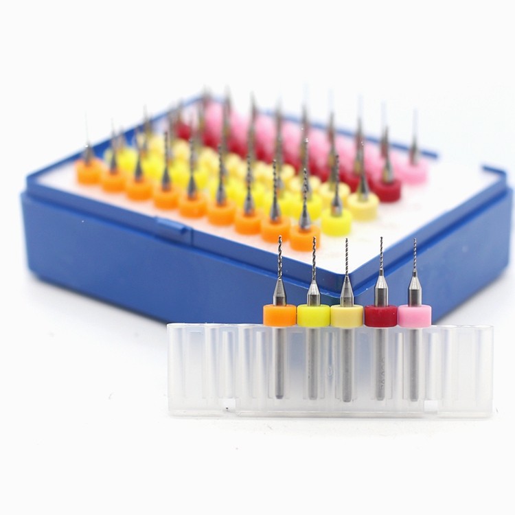 Специальная цена на б/у острые износостойкие сверла для печатных плат 0.10-1.25мм из твердых сплавов для микро-гравировки из вольфрамовой стали