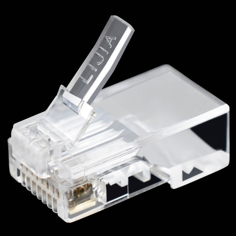 Кристаллический разъем Lijia Super категории 6 CAT6 гигабитный неэкранированный 8-жильный RJ45 сетевой кабель