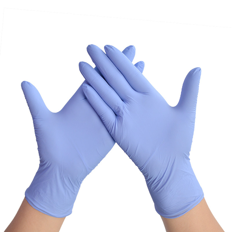 Одноразовые латексные перчатки, усиленные, из нитриловой резины, прочные, высокоэластичные, для мытья посуды и хирургии