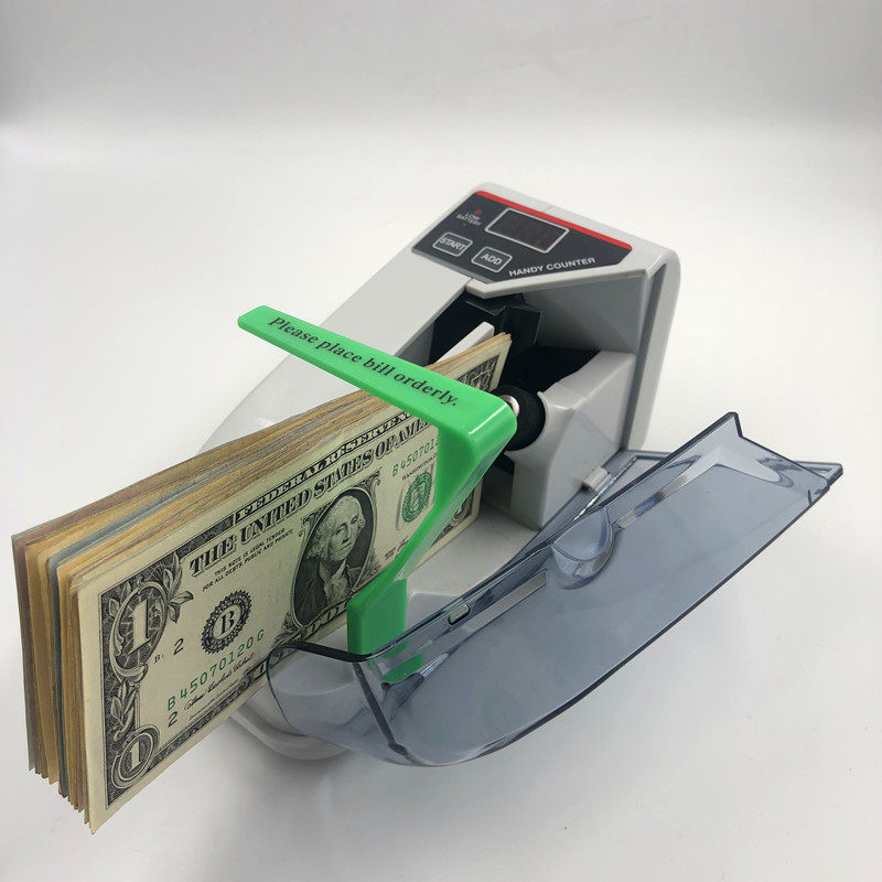 Hengli V30 миниатюрный портативный умный мультивалютный счетчик банкнот с питанием от сети и аккумулятора