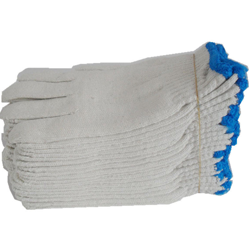 Рабочие перчатки из ниток, утолщённые износостойкие хлопковые перчатки для защиты труда, для автомехаников и грузчиков