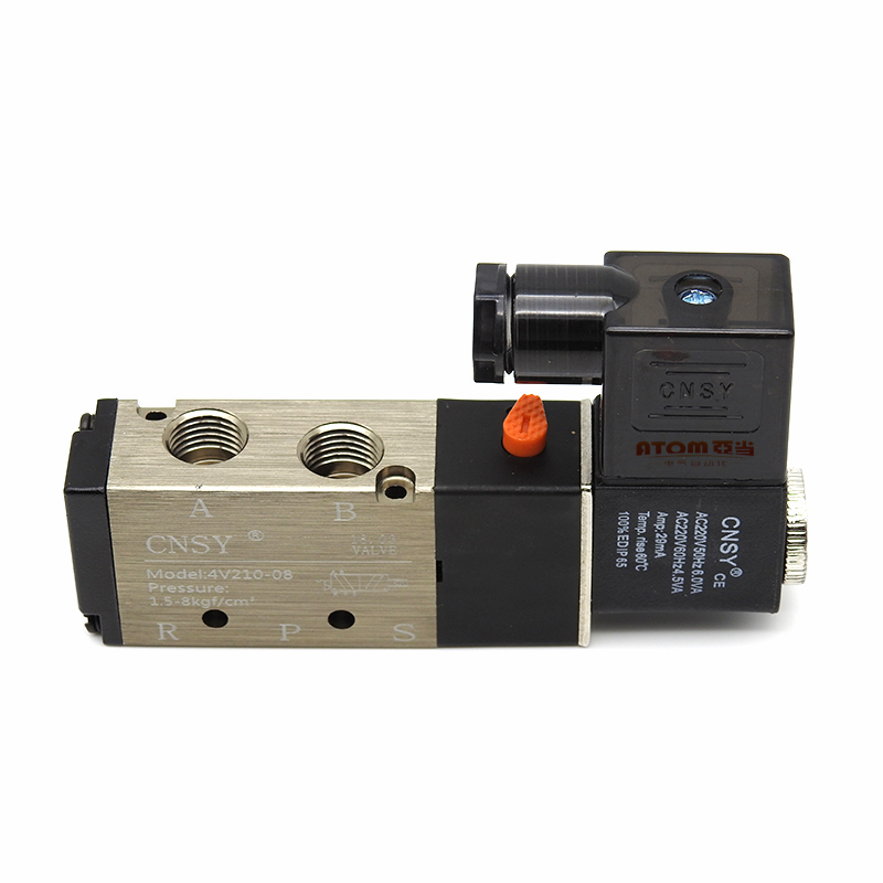 Электромагнитный клапан CNSY Shengong 4V210-08 пневматический клапан 4V110-06 управление 4V310-10 перенаправляющий 4V410-15