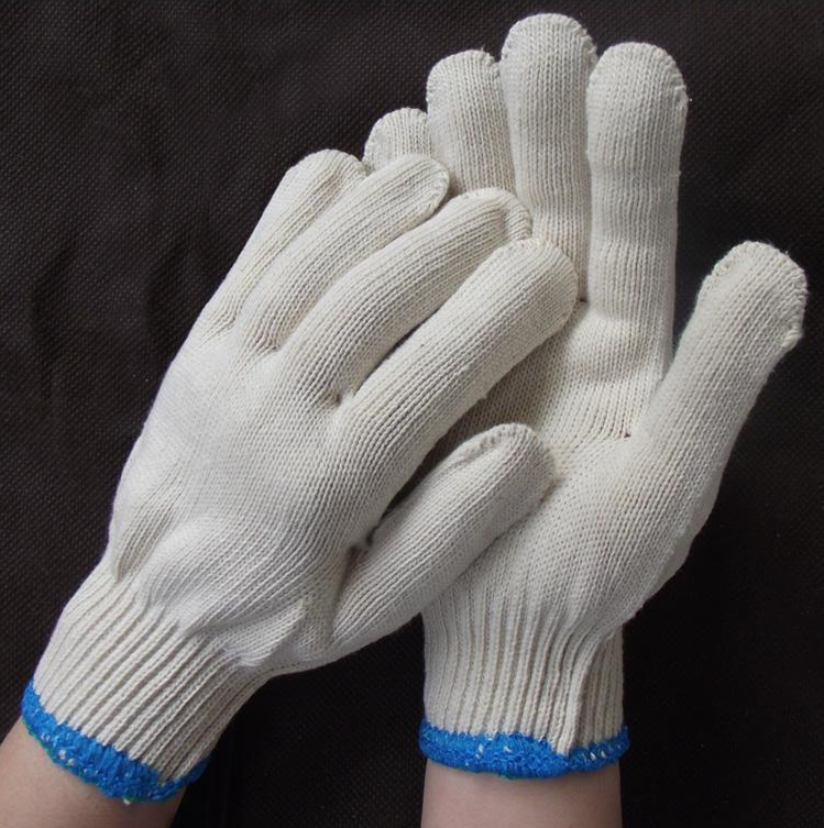 Оптовая продажа пряжа перчатки 500 г и 600 г защитные хлопковые пряжа перчатки 5 моделей