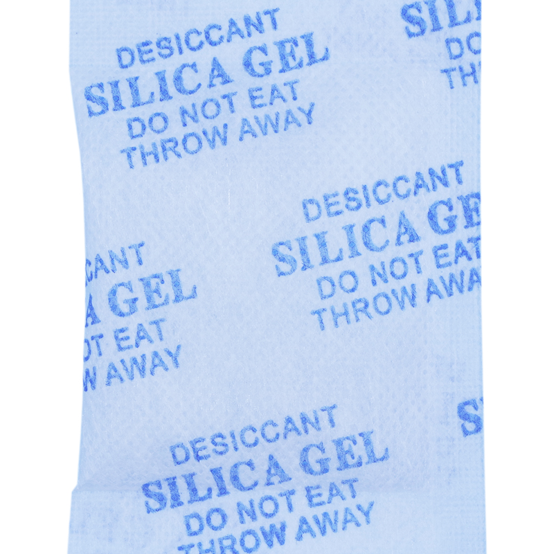 Отличный 10-граммовый силикогелевый осушитель в нетканом мешочке на английском языке для электронных изделий и металлических деталей