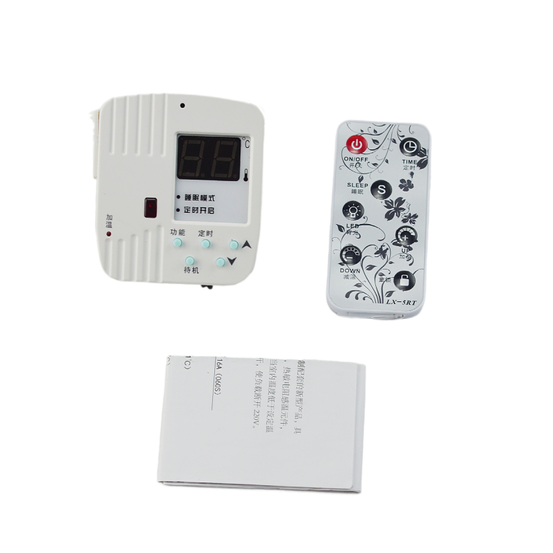 Термостат для электрического нагревателя с углеродным кристаллом LX-059/060, терморегулятор для масляного обогревателя, настенного инфракрасного обогревателя