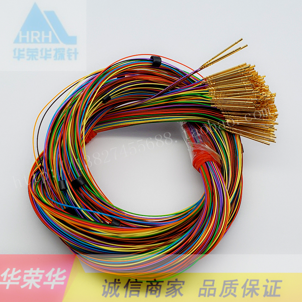 Щуп Huarong R50-2W7 (0#) с проводом, корпус щупа, тестовые контактные втулки, держатель контактов с проводом 0.9