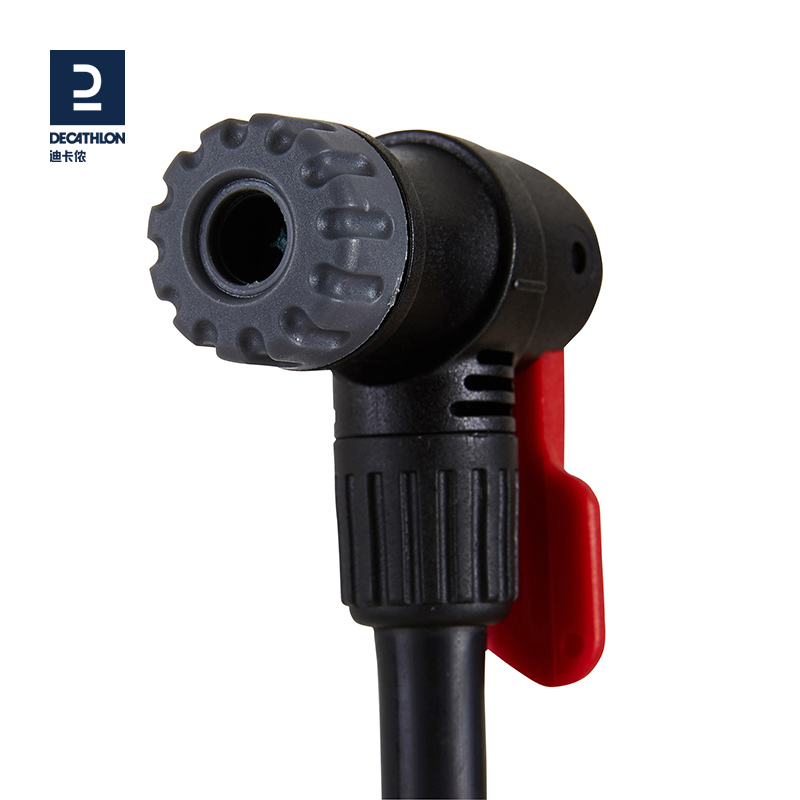 Напольный велосипедный насос высокого давления Decathlon с французским и американским клапанами для баскетбола и электромобилей OVB2