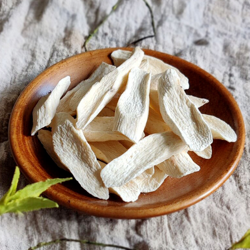 Ломтики китайского ямса Shantai из Хэнани 250 г, сушеные на солнце разновидности Железного стержня, без кислоты, хрустящие, натуральный высушенный питательный продукт