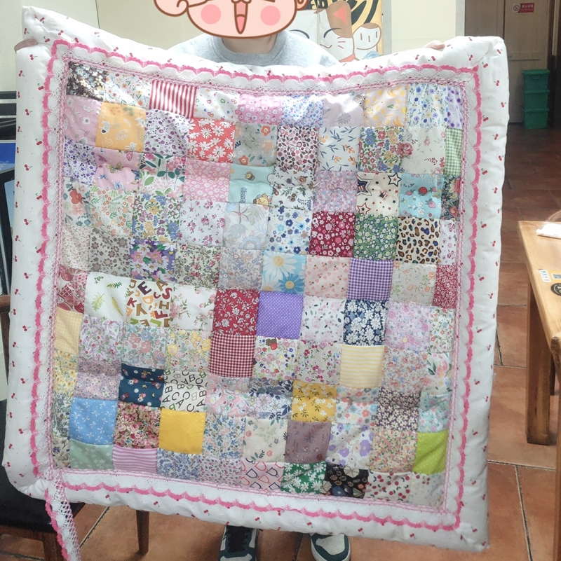 Набор материалов для ручной работы из 100 уникальных кусочков хлопковой ткани для лоскутного детского одеяла с бесплатной доставкой и видео