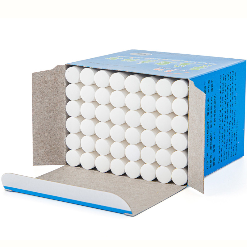 Ванчан высококачественные безпыльные пластиковые мелки для детей белые школьные мелки 10 коробок