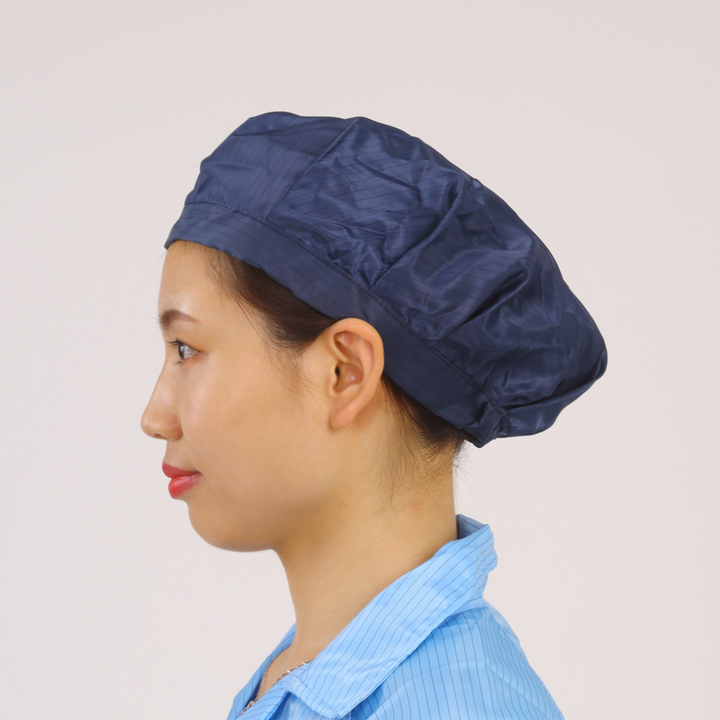 Антистатическая шапка без козырька Антистатическая кепка Антистатическая шапка-гриб Антистатическая медицинская шапочка Круглая шапка без козырька