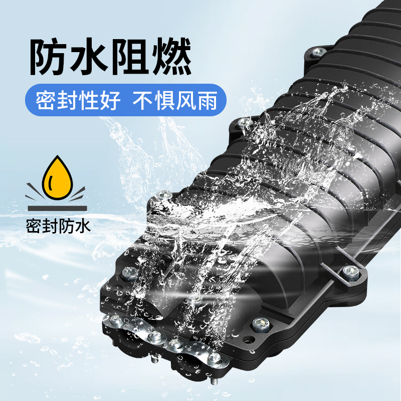 Коробка для оптического сплайсирования 24 волокна 12/48/96/144 волокна Большой D Малый d Оптический соединительный модуль комплект