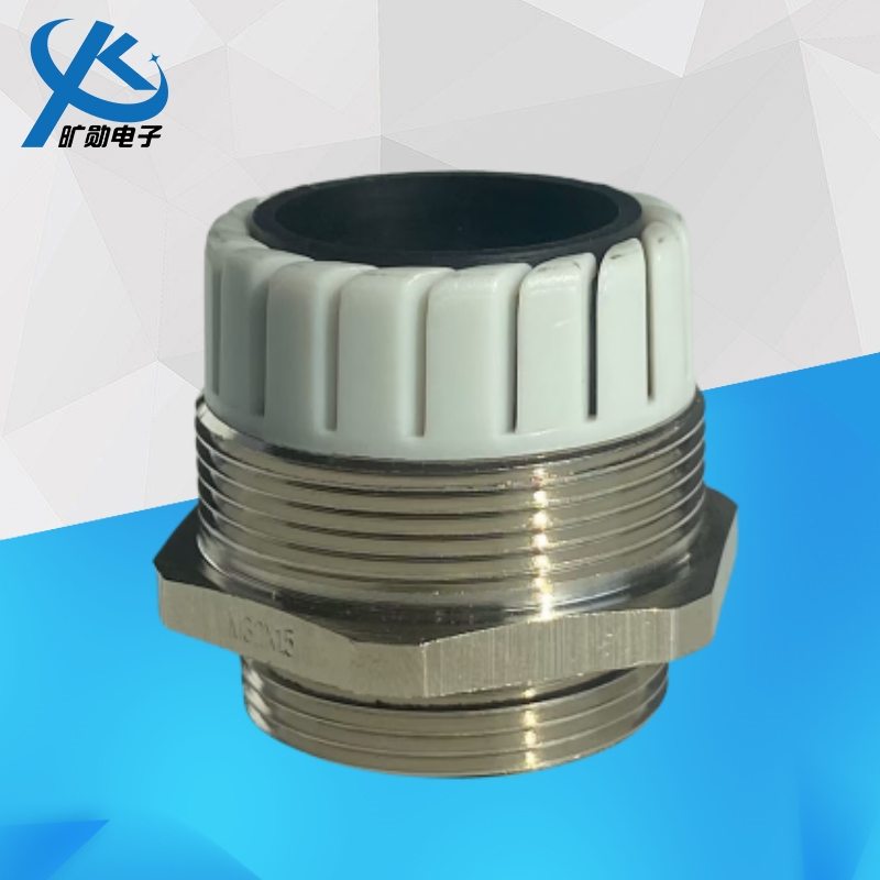 Металлический водонепроницаемый кабельный ввод M20 латунь с никелевым покрытием M25 M32 герметичный металлический водонепроницаемый ввод