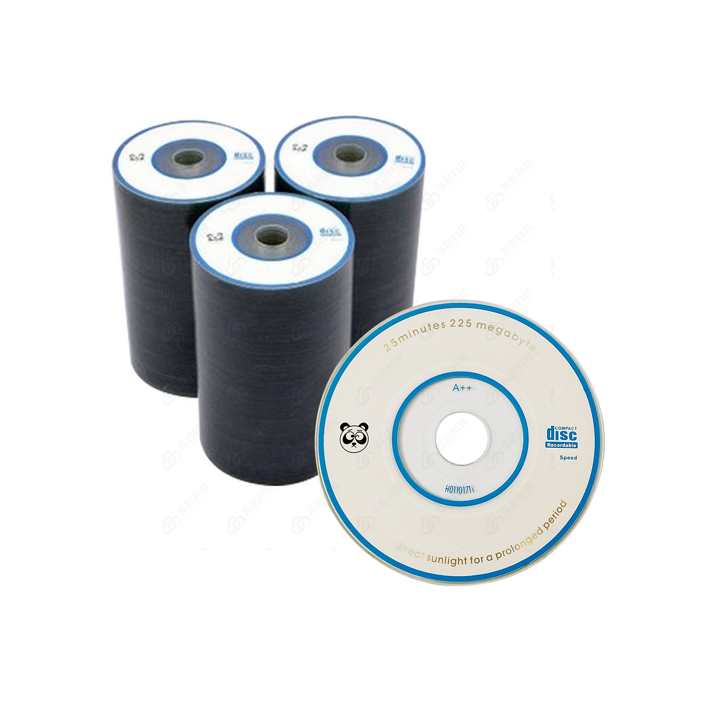 【Оригинал с бесплатной доставкой】 Банановый 3-дюймовый мини-CD 8 см, печатаемый CD-R, перезаписываемый пустой диск 220MB