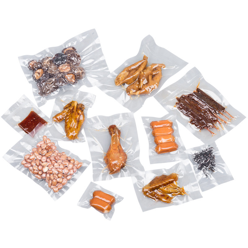 Утолщённые нейлоновые вакуумные пакеты для продуктов вакуумный упаковщик компрессионные пакеты для готовых блюд пластиковые герметичные большие прозрачные для коммерческого использования